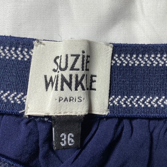 Susie Winkle Paris Polka dot skirt Sz 36 - Picture 4 of 6